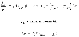 Gleichung (5.6.3) linearisiert