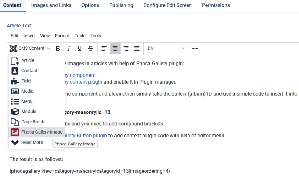 Phoca-Gallery-PlugIn